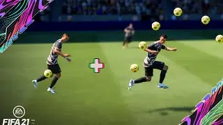 FIFA 21 TUTORIAL | HALF RAINBOW TO GIANT NEYMAR TOUCH SKILL COMBO