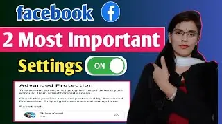 Facebook 2 Most Important Settings ON ||  2 most important settings to facebook 2025