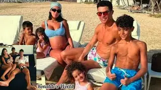 Ronaldo's FUNNY Family Moments with Georgina #love #trendingshorts #ytshorts #ronaldo #football #cr7