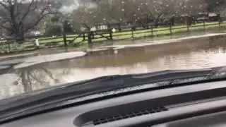 Hecker Pass Road Flooding 2017 - Two Oaks Lane