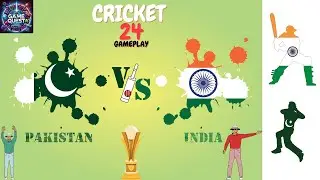 INDIA VS PAKISTAN | T10 2025 MATCH | CRICKET 24 GAMEPLAY