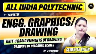 Diagonal scale -2|| All Branch || polytechnic 1st semester #astechnic #astechniclive