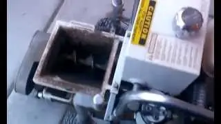 Curbing machine