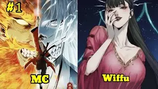 Part [ 1 ]  Crimson HeartWanderer manhwaexplained in hindi | #manhua #comics #manhwas