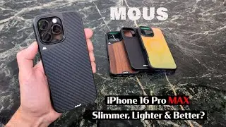 Обзор чехла Mous Limitless 6.0 для iPhone 16 Pro Max