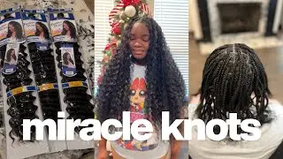 Miracle Knots Tutorial Using Freetress Crochet Hair