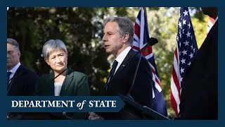 Secretary Blinken's remarks at a joint press availability in Brisbane, Australia
