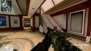 CoD BO2 PC: M1216 Silenced shotgun FAST Nuclear on Hijacked Map - Team Deathmatch 45-6