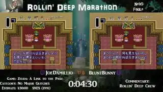 Zelda: A Link to the Past (No Major Glitches) by JoeDamillio and BluntBunny in 1:26:46