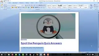 Spot The Penguin Quiz Answers | Quiz Diva | Updated