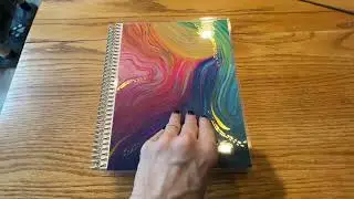 Erin Condren productivity notebook