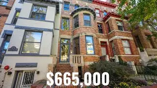 INSIDE a $665,000 Perfectly Located Washington DC Home