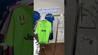 MY JUVENTUS SHIRT COLLECTION  😍