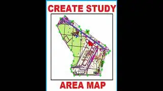 Study Area Map Creation for Spatial Analysis#sorts #trending #gis #geography #geoinformatics  #qgis