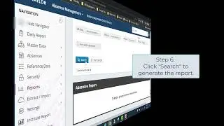 Absence Management Campus User  - Absentee Report