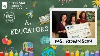 FOX5 Las Vegas: A+ Educators - Ms. Robinson | Silver State Schools Credit Union