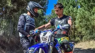 UM DIA COM O CAMPEAO NACIONAL TT /DANIEL JORDAO / YAMAHA WR 450