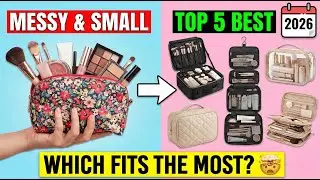 5 Best Travel Makeup Bags on Amazon (2026): Stop Leaking! 🚨