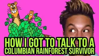 HOW I GOT TO TALK TO A COLUMBIAN RAINFOREST SURVIVOR #BackstageVibes #BirthdayAftermath