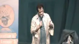 Muslim comedian Jeff Mirza does gags about jogging