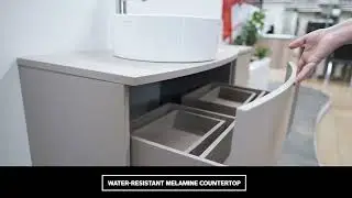 Wave Modular Bathroom Vanity 1100 x 490 x 538mm | Italtile