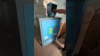 PET BOTTLE REVERSE VENDING MACHINE