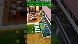 Stylish Small Backyard Design Ideas for Compact Spaces #shorts #smartdesign #backyarddesign