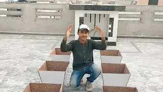 How to Make Tile Pot at Home | Tiles ka Gamla Kaise Banaen | Tile Planter Design
