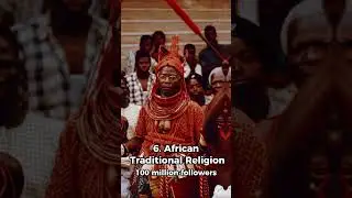 Top 10 Most Popular Religions in the World in 2023 ✝️☸️☪️✡️🕉️🕎☯️ #shorts @ReviewBot.Officials