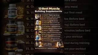 Supplements💊|✅Subscribe for more informative content #supplements #fitness #nutrition #diet #muscle