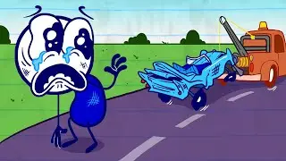 Pencilmate Can’t Find His Parked Car! -in- “Parking Up The Wrong Tree” | Pencilmation Cartoons!