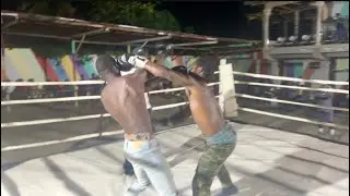 Eyeball VS Neiko | Clark&rsquo;s Town Boxing Competition Exhibition night ￼￼