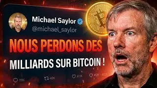 🚨 URGENT ! MICROSTRATEGY ALERTE SUR UNE CHUTE DE BITCOIN !? ⚠️