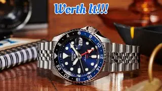 UNBOXING JAM TANGAN SEIKO 5 GMT WORTH IT!!!