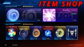 March 29 Rocket League Item Shop: SAFFRON NeYoYo WHEELS!