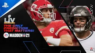 Madden 21 | Pronostic du 55&egrave;me Super Bowl (avec Spokesplayer) | PS5, PS4