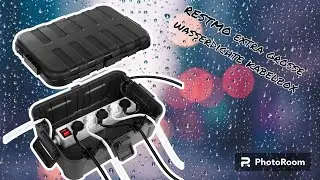 RESTMO extra gro&szlig;e wasserdichte Kabel box, IP54 wasserdicht, Outdoor Kabel Safe box
