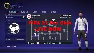FIFA 21 Online Pro Club || Best CAM Build