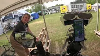 Ted Simon at overland Event Oxford 