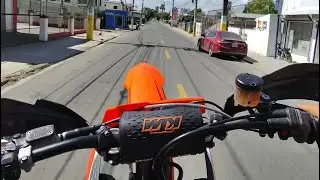 Ktm 450 SMR tested in Dominican Republic 