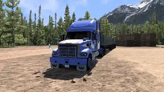 698 Directo Carsan Argentina - ATS 1.57 - Promods Canada #8 - Revelstoke - Golden 29-11-25