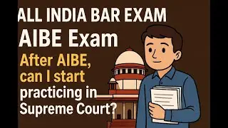 AIBE- After AlBE, can I start practicing in Supreme Court?#aibe19cop #aibe20examdate
