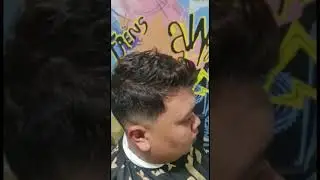 Potingan modern || quif and medium fade #hairstyle #hairtutorial #hairstyles