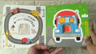Five Big Trucks Board Book with Peek-through Holes (Pop-Out & Play)