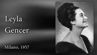 Leyla Gencer - Tacea la notte placida... Di tale amor (Il Trovatore) RAI 1957