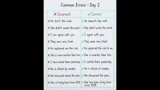 Common Error #common #english #Shorts #love #short #shortvideo #trending #youtubeshorts
