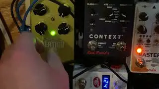 Source Audio Vertigo - Harmonic Mode with External Tap Demo (Stereo)