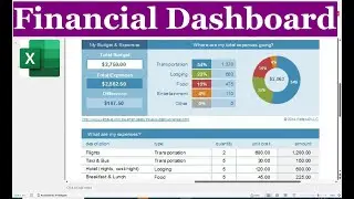 Create an Advanced Expense Dashboard in Excel | Step-by-Step Tutorial