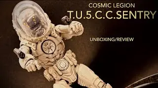 Cosmic Legions T.U.5.C.C. Sentry #unboxing #review #cosmiclegions #tu5cc #sentry #actionfigure
