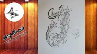 Fancy letter idea of 